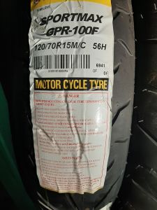 120/70/15  DUNLOP 56S