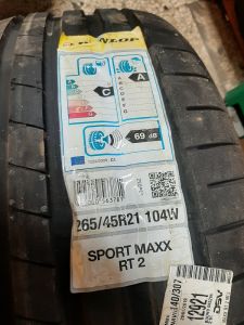 265/45/21 DUNLOP 104W