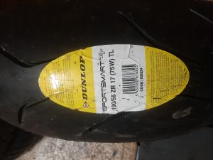 190/55/17 DUNLOP 75W