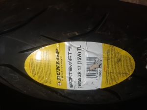 190/55/17 DUNLOP 75W