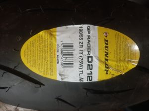 190/55/17 DUNLOP 75W